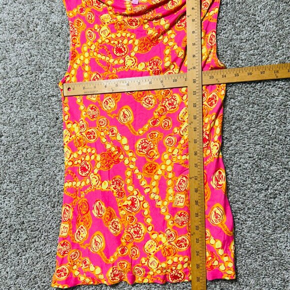 Lilly Pulitzer Womens Sz S Sleeveless Cowl Neck Tank Top - Picture 8 of 9